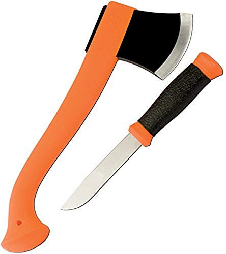 Morakniv Outdoor KIT mit Beil und Gürtelmesser (ab 18), Orange, 32.5 cm