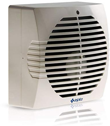 Fantini Cosmi AP2006 Aspiratore Centrifugo da Parete e Soffitto, Modello CTF 100 S, 230 V, Bianco, Portata d'aria: 110 m3/h