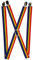 Buckle-Down Herren Suspender-Rainbow Hosentrger, Mehrfarbig, Einheitsgröße