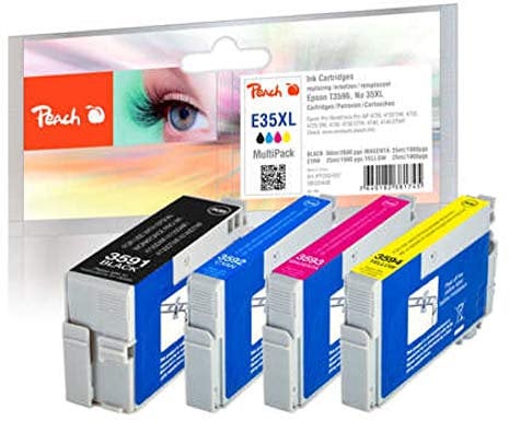 Peach Tinte Spar Pack XL PI200-637, kompatibel zu Epson 35XL (T3596)