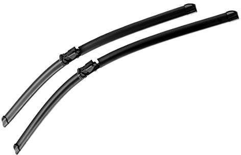 OXIMO Scheibenwischer Set Auto - Wischerblätter Set für Frontscheibe 600 mm/600 mm - Autoscheibenwischer Vorne Auto Zubehör - Mercedes-Benz C W204; S204, CLS C218; X218, E A207; C207; W212; S212