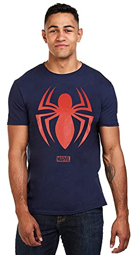 Marvel Men's Spiderman Logo T-Shirt (Pack of 1)