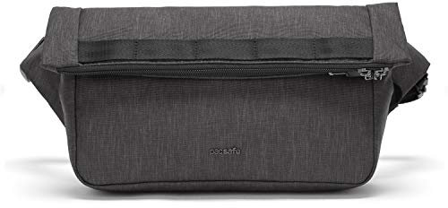 Metrosafe X Anti-Theft Sling Pack, 31 x 37,5 x 10,5 cm, Anti-Diebstahl Umhängetasche für Rechts- als auch Linkshänder geeignet, Diebstahlschutz, 10 Liter, Anthrazit/Carbon