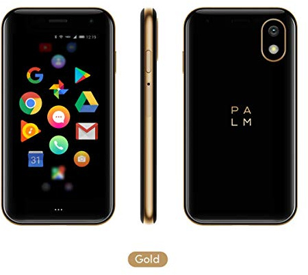 Palm Phone PVG100 (The Small Premium Unlocked Phone) with 32GB Memory and 12MP Camera (Gold)