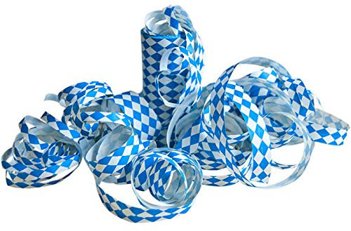 PAPSTAR NEU Luftschlangen Bayern, 4m, 3 Stück