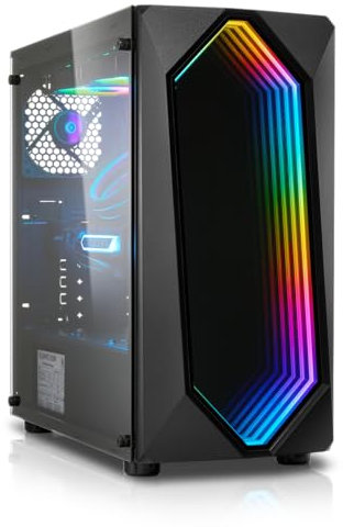 Gaming PC i5 11400 6X 4.40 GHz Turbo, RTX 4060 Ti 8 GB, 32 GB DDR4, 500 GB SSD, Windows 11 Pro