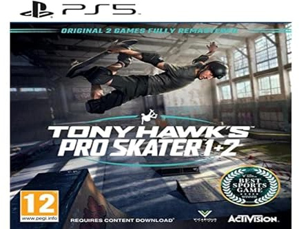 Tony Hawk's Pro Skater 1 + 2 PS5