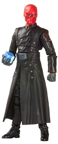 Hasbro Marvel Legends Series MCU Disney Plus Red Skull Marvel Action-Figur, 1 Accessoire und 1 Build-A-Figure Element