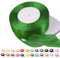 POPOYU Chiffonband Grün,40mmx45m Organzaband Grün Schleifenband Hochzeit Geschenkband Hochzeit Tüllband Transparent Satinband Grün für Weihnachten Hochzeit Taufe Geburtstag