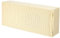 PATIKIL Funda para Aire Acondicionador Cubierta 35-37 Pulgadas Tejido Elástico Tela Prueba Polvo para Pared Montaje Unidades Dividido Interior AC Cubiertas, Beige