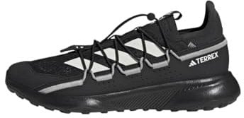 adidas Terrex Voyager 21 Travel Shoes, Zapatos de Senderismo Hombre, Core Black/Chalk White/Grey Two, 38 EU