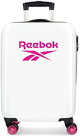 Reebok Maveryck Valigia da cabina Rosa 38x55x20 cm Rigida ABS Chiusura a combinazione laterale 34L 2,86 kg 4 Doppie ruote Bagaglio a mano
