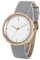 Zeit-Bar Armbanduhr Damen Slim Line, Holzgehäuse, mit Sekundenzeiger