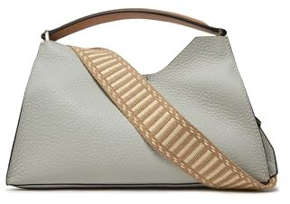 Gianni CHIARINI Handtasche + Schultergurt Aurora Sabbia-Nature (BS10565), Sand-Natur