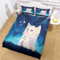Katzen Bettwäsche 135x200 Kinder Bettwäsche Katze KinderBettwäsche katzenmotiv Mädchen Junge Bettwäsche Set + 1 Kissenbezüge 80x80cm Karikatur Tier, Atmungsaktiv & Waschbar 60°C