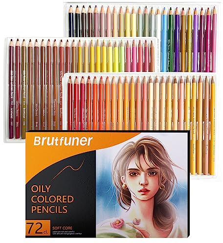 Hautfarben Buntstifte,Malstifte Set für Kinder,Set mit 72 Buntstiften in Unterschiedlichen Farbtönen,Ideale Künstler Farbstifte für ausdrucksstarke Porträtzeichnungen (72 Hautfarben Buntstifte)