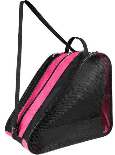 QKURT Sacs de Patins pour Enfants, Sac Transport Roller Enfant, Sac de Patin à Glace Unisexe avec bandoulière réglable, Sac de Patin à roulettes - pour Garçons, Filles, Enfants
