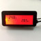 QOXEZY 12 V Auto-Innen-Außenthermometer, Auto-Thermometer, digitales LCD-Display, Thermometer (rot)