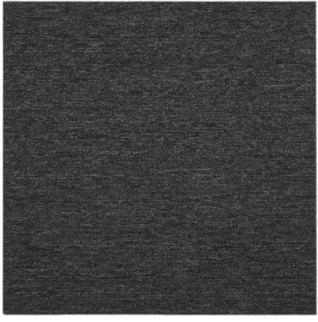 Carpet Tiles, 20 Pack, 5 SQM, Heavy Duty, Commercial Grade, Anti-Slip, Bitumen Backed (Black)