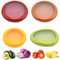 Caja Almacenamiento Frutas Silicona, Caja de Almacenamiento para Aguacate, Reusable Fruit Vegetable Containers, Silicone Fruit Storage Box, Aguacate Keeper Cebolla Contenedor, Container To Keep Fresh