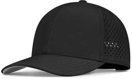Chaseshine Performance Snapback Hats for Men Women,7 6 Panel Baseball Cap,Golf,Running,Workout