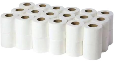 Toilet Paper Rolls, 36 Pack White, Bulk Package