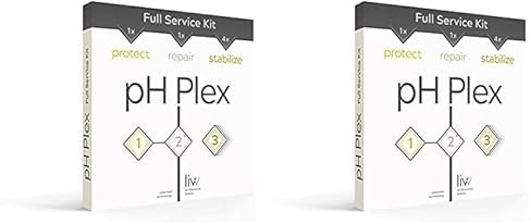 pH Plex 1 protect & 2 repair & 3 stabilize – Full Service Kit für Schutz & Reparatur beim Färben, Entfärben und Blondieren. Repariert geschädigtes Haar. Für alle Haartypen. Für optimales Haargefühl.