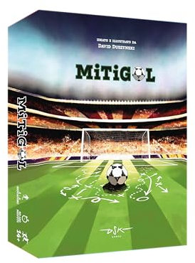 DSK Games MiTiGOL – Gioco da Tavolo sul Calcio | Strategia, Ironia e Carte Uniche | Età 14 Calcio Vintage Anni ’80 per Famiglie e Appassionati