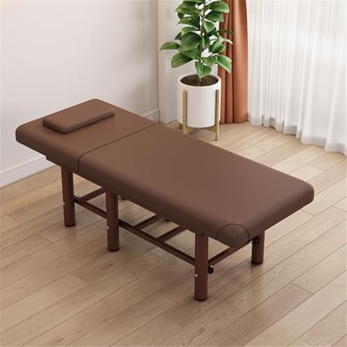 Joytar Kosmetikliege, Hochleistungs-Profi-Massageliege mit Verstellbarer Kopfstütze, stationärer Physiotherapietisch mit Memory Foam-Salon-Spa-Liege(C)