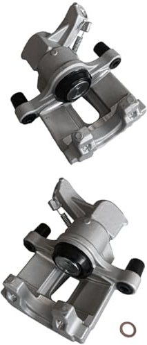 Hajus 6151237238 2x Bremssattel Hinten Links Rechts 542092 542093 Kompatibel mit Opel Vectra C Z02 2002-2009 Saab 9-3 Kombi E50 2007-2015