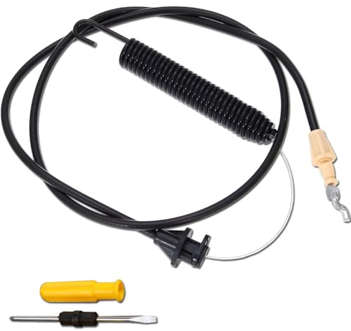 Qiuwanzia 746-04173 Deck Engagement Clutch Cable for Craftsman T1500 LT2000 LT2500 LT3800 LT3812 LT4200 LT-4600H LT538G for MTD 700 Series Lawn Mowers 946-04173E for Troy Bilt Lawnmower Tractor