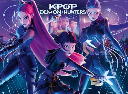 Kinderpuzzle 300 XXL Teile - KPop Demon Hunters - Rumi, Mira & Zoey