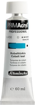 Schmincke PRIMAcryl Professional Kobalttürkis 60 ml Tube, 13 456 011