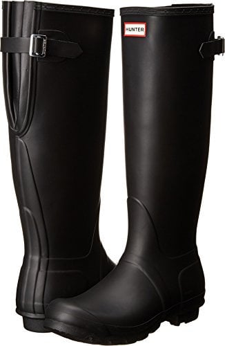 Hunter Original Adjust, Stivali di Gomma Donna, Nero (Black), 37 EU