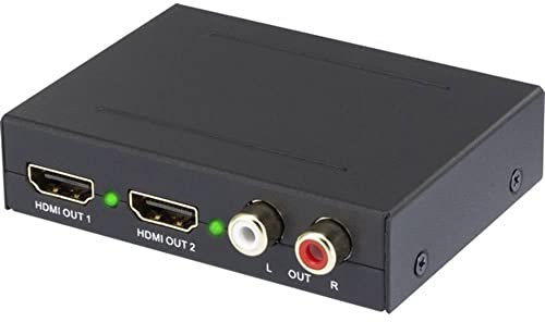 SpeaKa Professional Audio Extraktor SP-AE-HDCT-2P [HDMI - HDMI, Cinch, Toslink] 1920 x 1080 Pixel