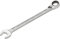 Llave de estrella de carraca HAZET 606-17 I Salida: hexágono exterior doble, anchura entre planos: 17 mm I Herramienta para trabajos de atornillado estrechos en bicicletas y mucho más
