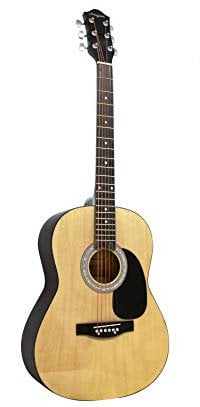 Martin Smith Acoustic Guitar with Guitar Strings, Guitar Plectrums & Guitar Strap