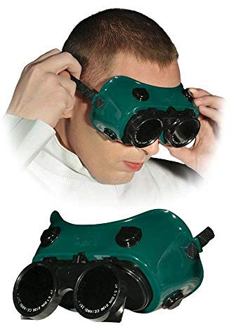 Reis GOG-CIRCLE une paire de lunettes de protection pour soudure Vert/noir Taille unique