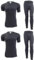 Gaffer Mens Thermal Sets 2 Pack Short Sleeve Tshirt Johns Bottoms Top T Shirt Ski Wear Dark Grey Charcoal Large