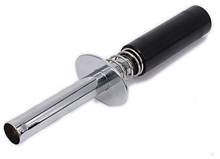 RCAWD Glühkerzen Starter Zünder T10049 Zündgerät HSP 80103 Legierung Aluminium für RC Modell Auto Nitro Engine W/O 1800 mAh AA Batterie(Schwarz)