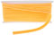 Paspelband 3 m Dekoband Verzierungen Neon-Orange