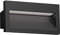 ledscom.de LED Wandeinbauleuchte NOLA, Downlight für außen, IP54, schwarz matt, 140 x 70mm, warmweiß
