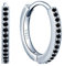MicLee Damen Ohrringe Creolen 925 Sterling Silber Sterling Zirkonia Einfach Ohrringe Ohrschmuck mit Geschenkbeutel,Super Weihnachten Geschenk