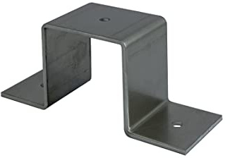 Schelle Quadratrohr Quadratrohrschelle aus Aluminium 15x15 20x20 25x25 30x30 35x35 40x40 45x45 50x50 60x60 70x70 (45x45mm)