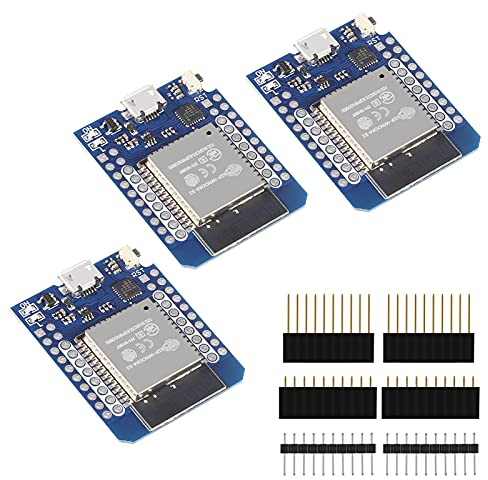 ALMOCN 3 Stück ESP32 ESP-32 WLAN WLAN Bluetooth IoT Entwicklungsplatine 5 V kompatibel für Arduino