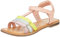 KICKERS Fille Diamanto Sandales, Rose Jaune Vert Violet, 34 EU