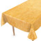 Tischdecke abwaschbar Wachstuch Wachstuchtischdecke Gartentischdecke Leinen-Optik Pflegeleicht Wasserabweisend 240 x 140 cm (Rechteckig) Anthrazit mit Saum