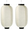 VALICLUD 2st Japanische Laterne Aus Seide Japanische Seidenlaternen Laterne Dekorativ Laternen-Ornament Seide Hängende Sushi-bar Laternenpapier Lampe Rot Fu Weiß Groß Restaurantbeleuchtung