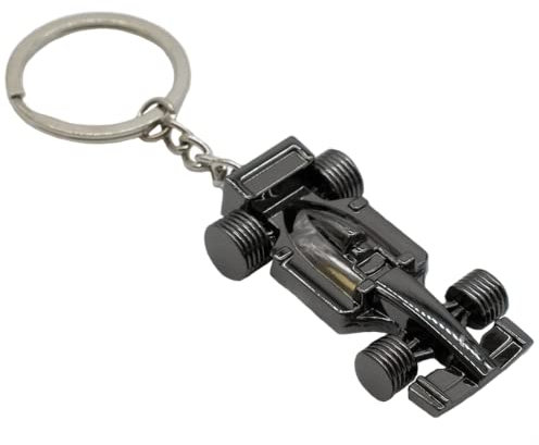 TRIXES Autoschlüsselanhänger aus Metall für Ihren Schlüssel/Display - Geschenk zum Vatertag, Geburtstag, Weihnachten und Jahrestag für Männer/Frauen - Fans von Rennen, Autos und der Formel 1