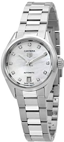 TAG Heuer Carrera Automatikuhr Ø 29mm WBN2412.BA0621 WEISS 29mm Modern, Weiß, 29 mm, Modern
